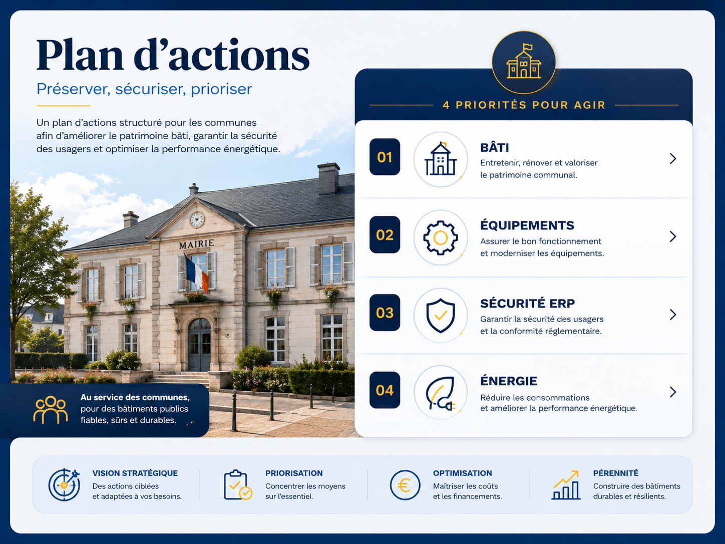 Plan d'actions patrimoine communal